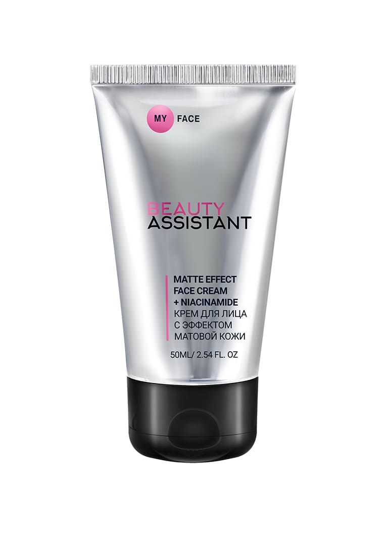 BEAUTY ASSISTANT MY FACE MATTE EFFECT FACE CREAM + NIACINAMIDE Крем для лица с эффектом матовой кожи