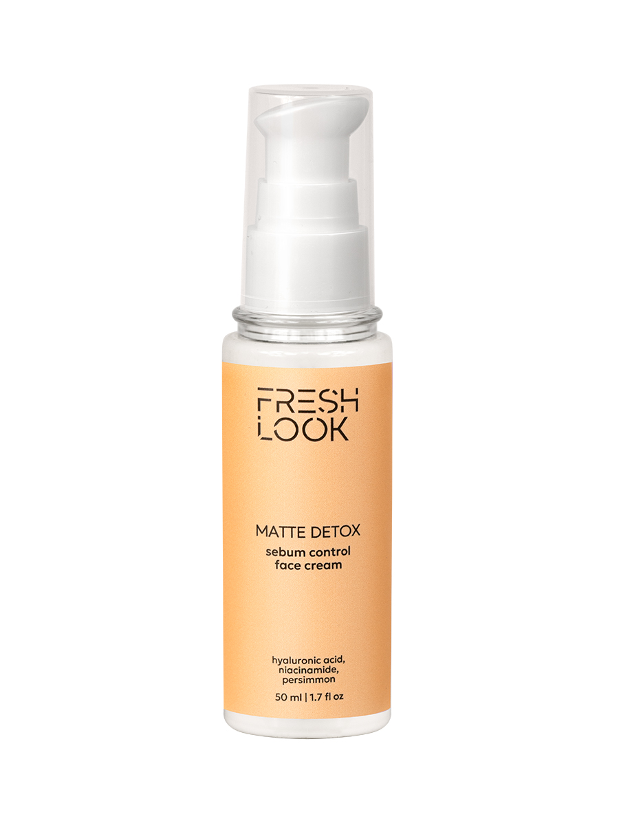 FRESH LOOK MATTE DETOX FACE CREAM Матирующий крем для лица-50ml