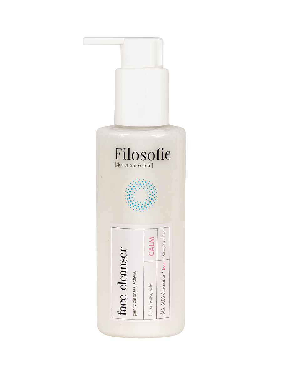 FILOSOFIE CALM face cleanser Очищающий крем-гель для лица для чувствительной кожи