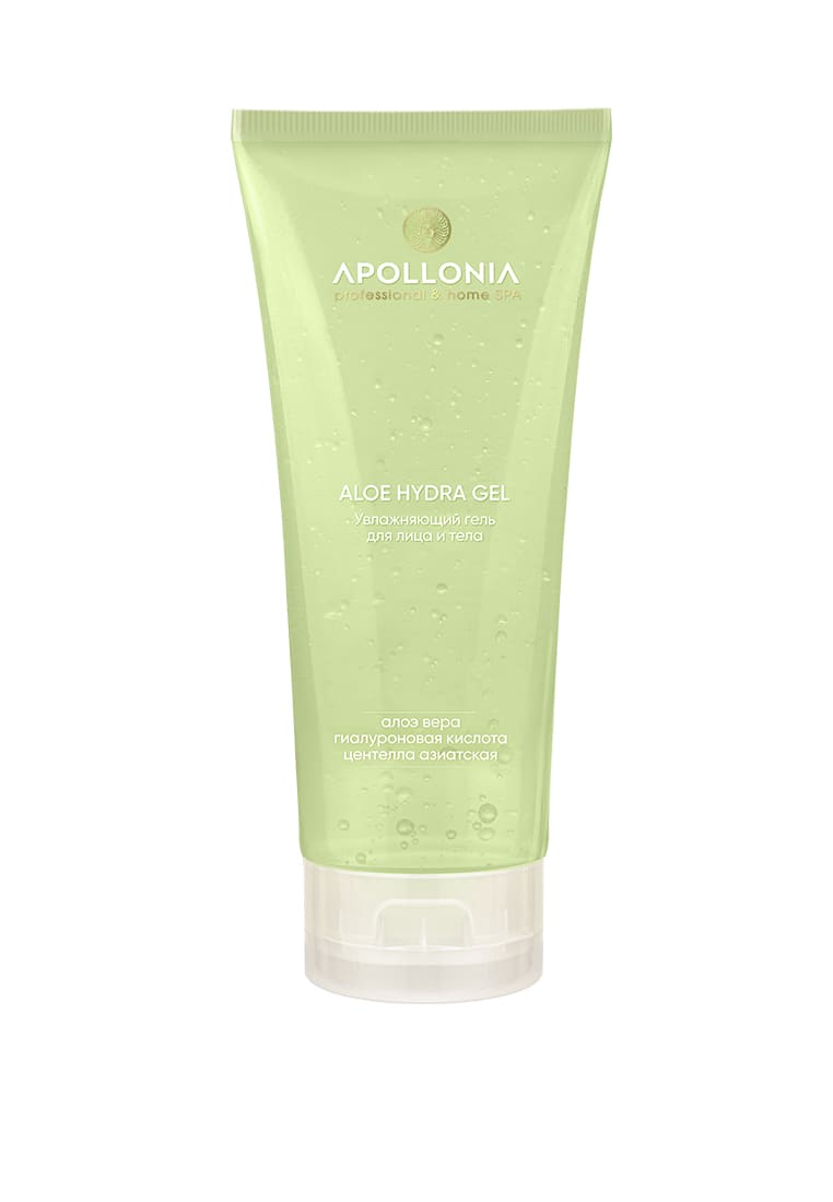 APOLLONIA ALOE HYDRA GEL Увлажняющий гель для лица и тела с алоэ 200ml