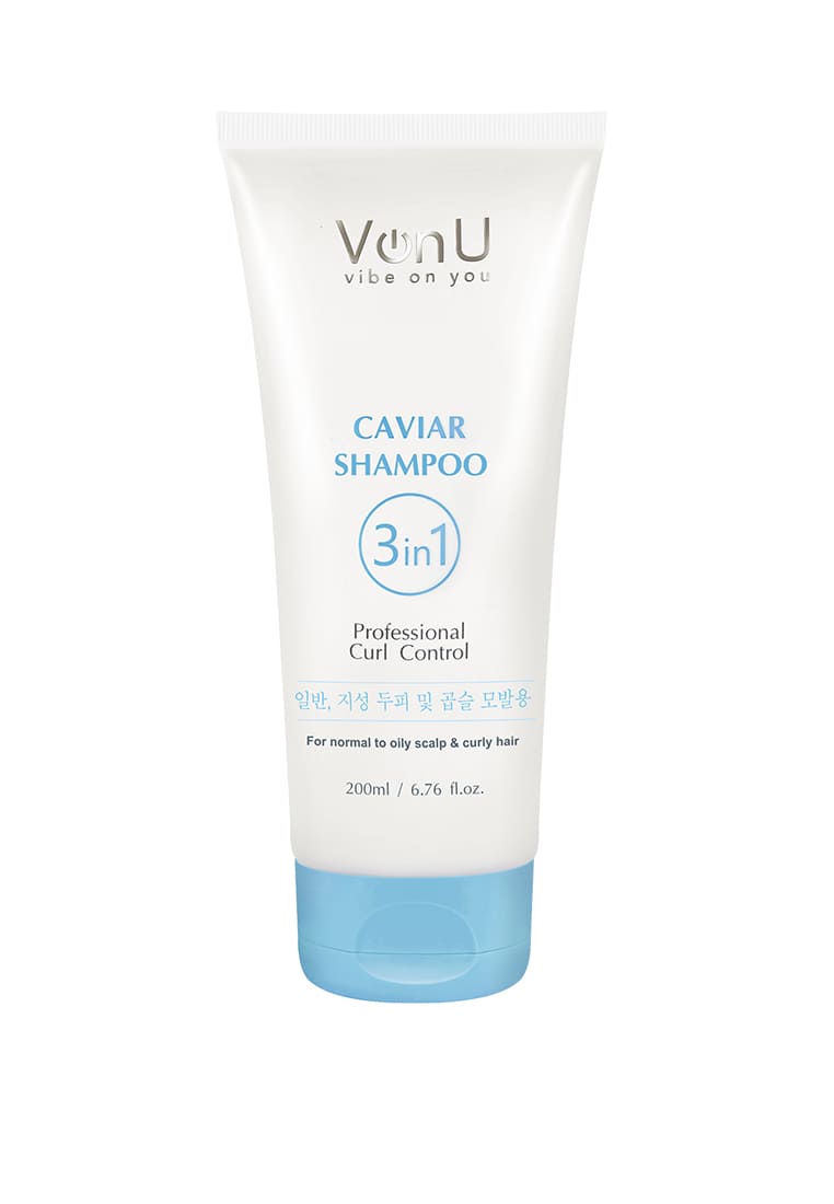 Von-U Шампунь для волос с икрой Cavia r Shampoo 200 мл (New)