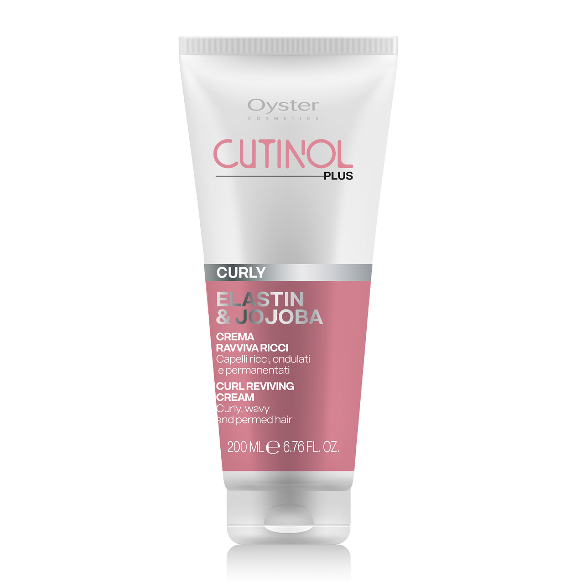 OY CUTINOL PLUS CURLY ELASTIN & JOJOBA - CURL REVIVING CREAM Крем оживл.для кудр.и вьющ.вол 200ml