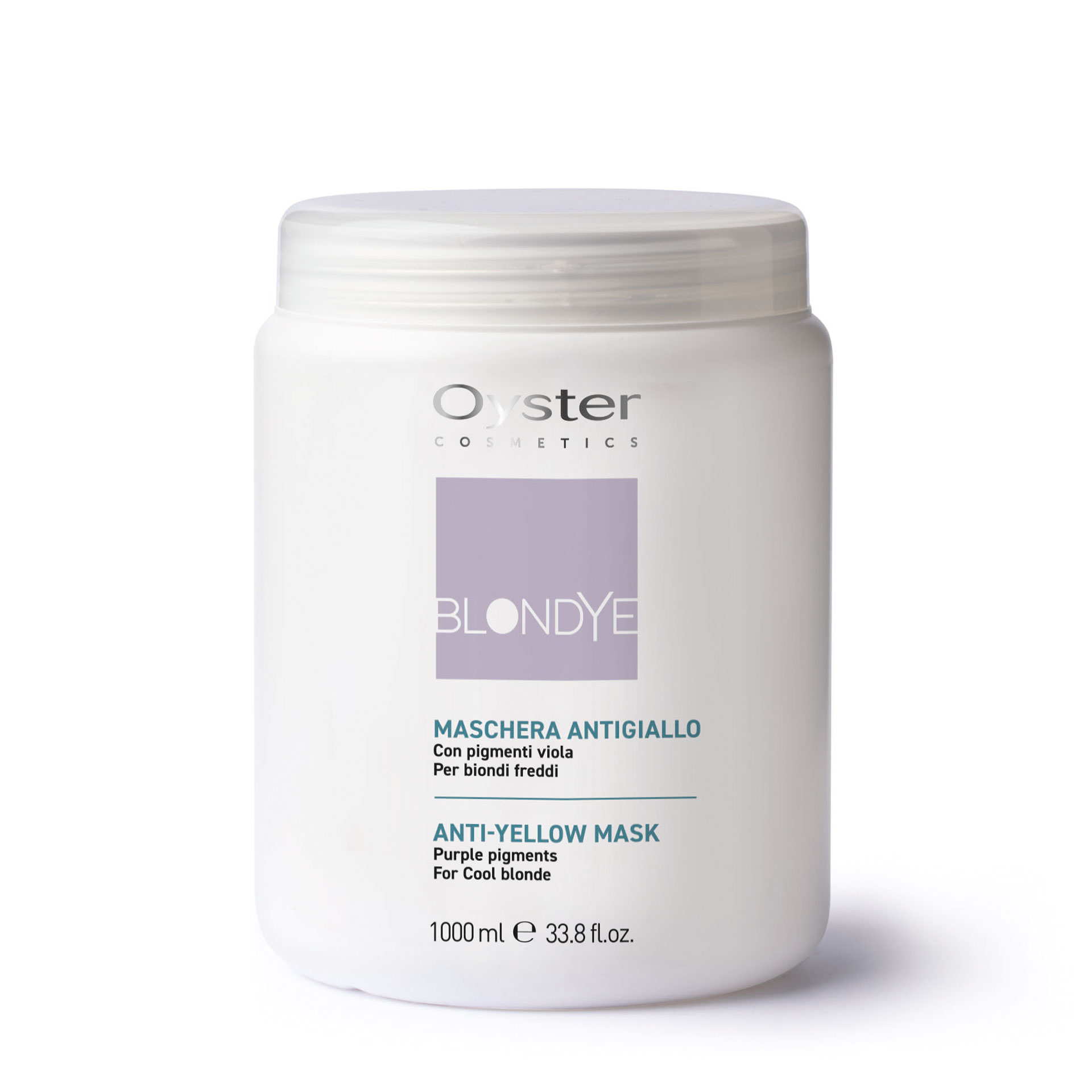OY BLONDYE ANTI-YELLOW MASK NO YELLOW Маска оттеночная анти-желтый 1000ml
