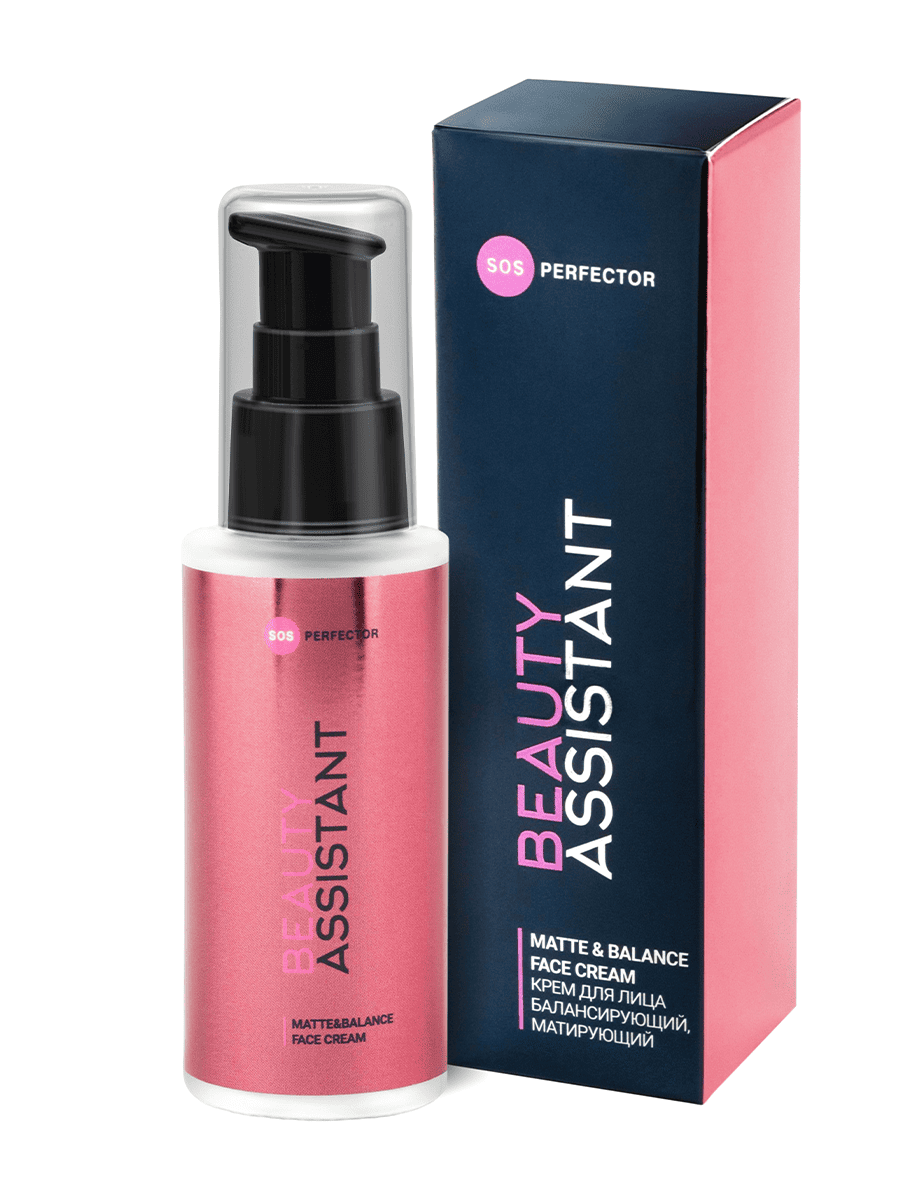 BEAUTY ASSISTANT Matte&Balance Face Cream Крем для лица балансирующий матирующий