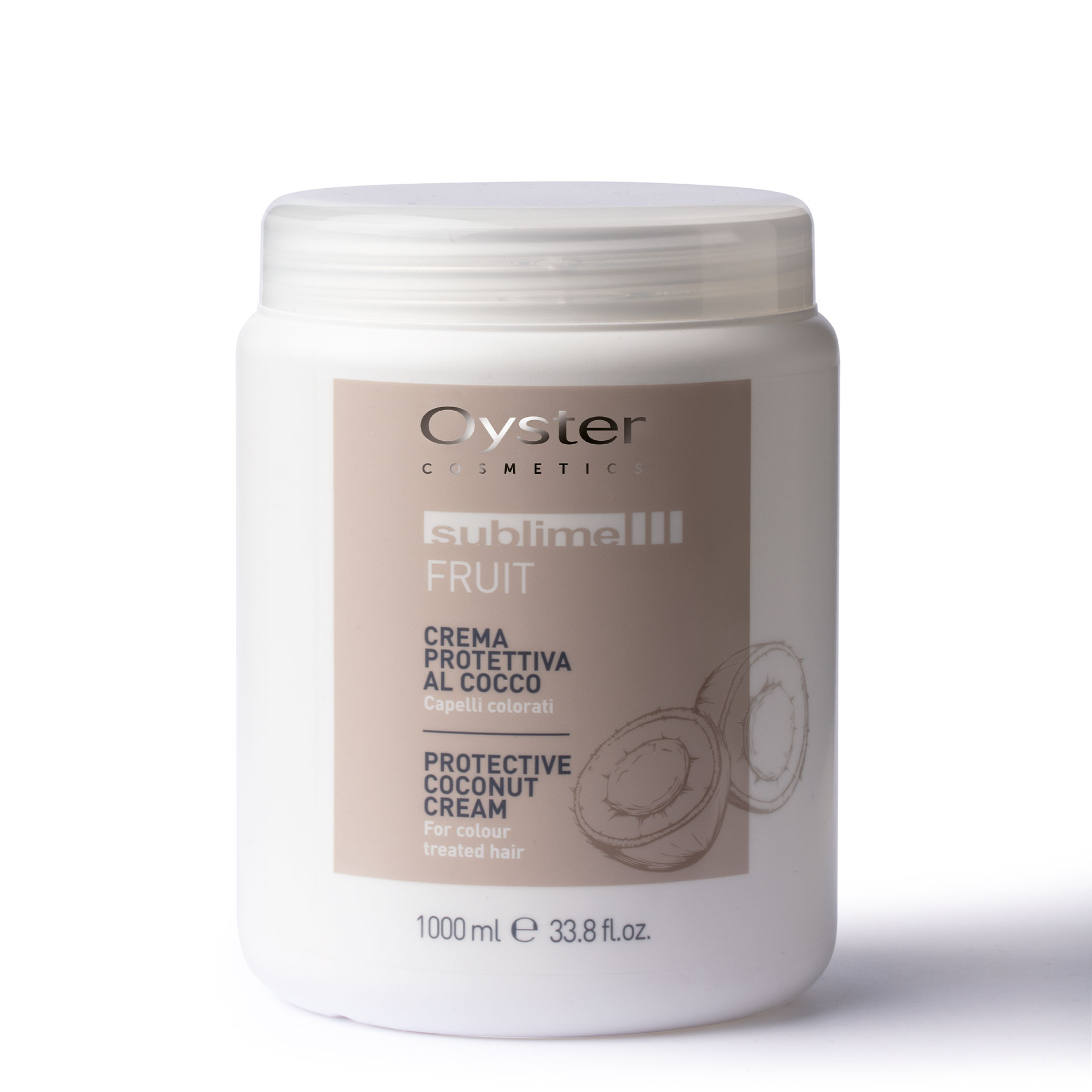 OY SUBLIME FRUIT PROTECTIVE COCONUT CREAM Маска для защиты цвета окраш. волос с маслом кокоса 1000ml