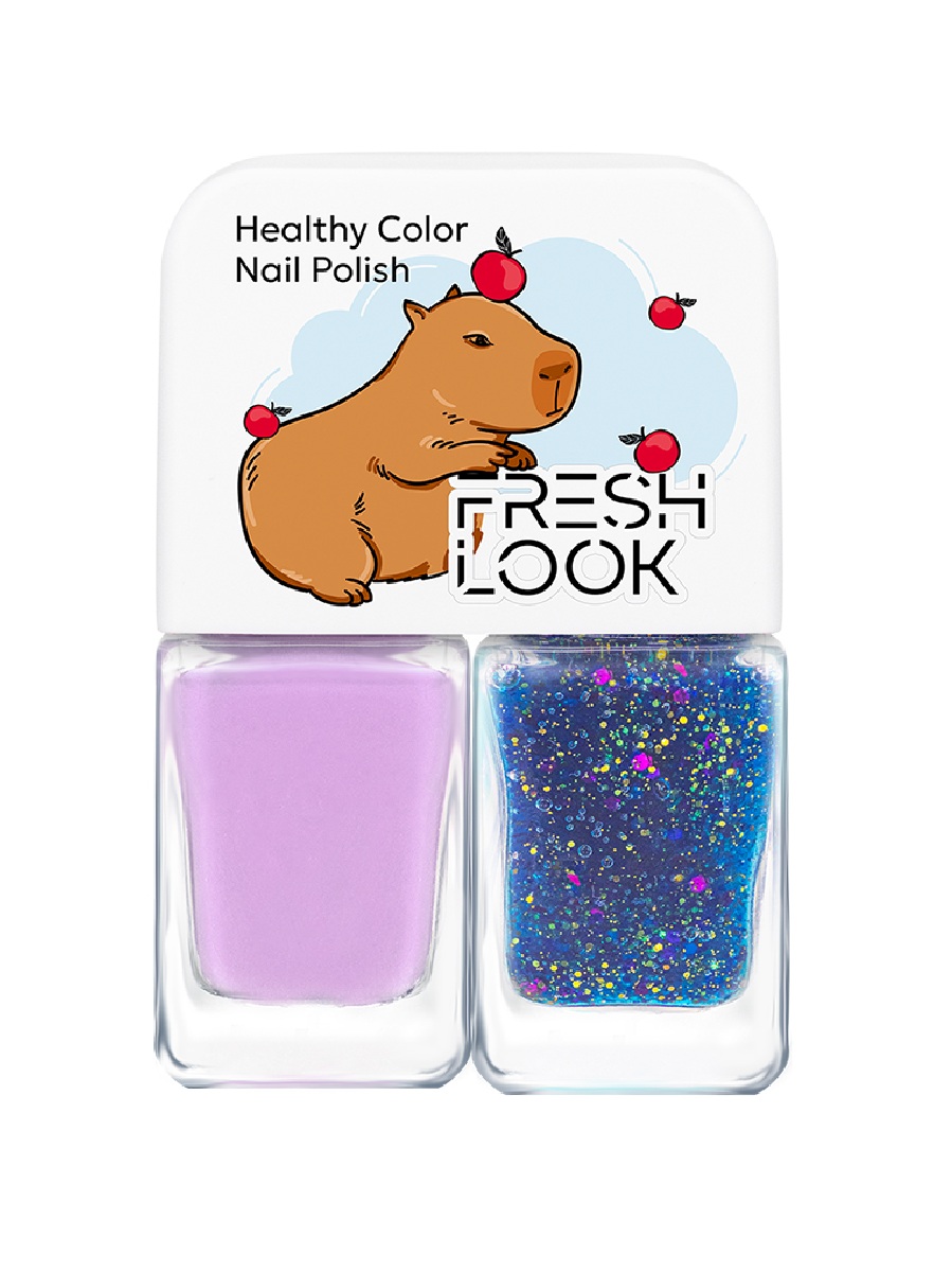 FRESH LOOK Набор лаков для ногтей Healthy Color Nail Polish Set №3 (лак 5, 6) NEW