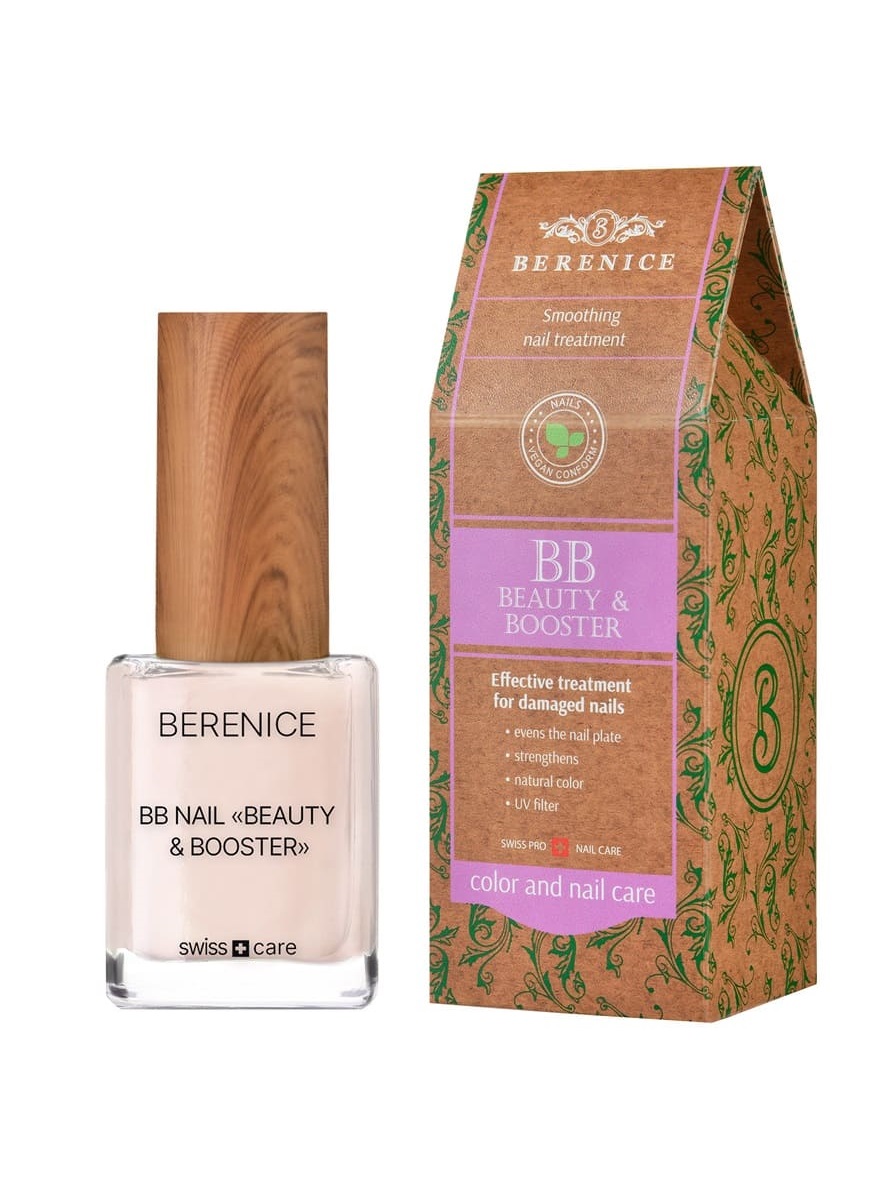BERENICE  Выравнивающее средство для ногтей "Красота и укрепление" BB Nail «Beauty & Booster»