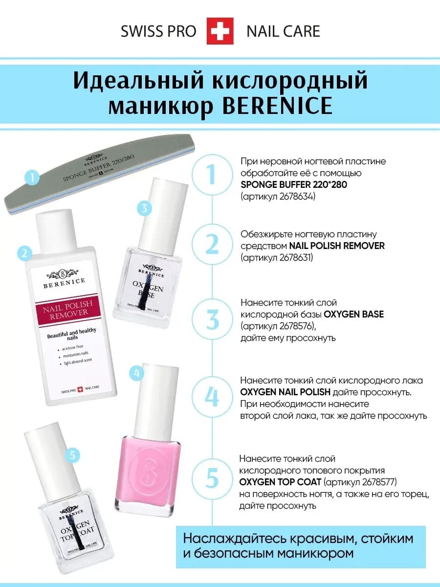 BERENICE Лак для ногтей 33 тон
