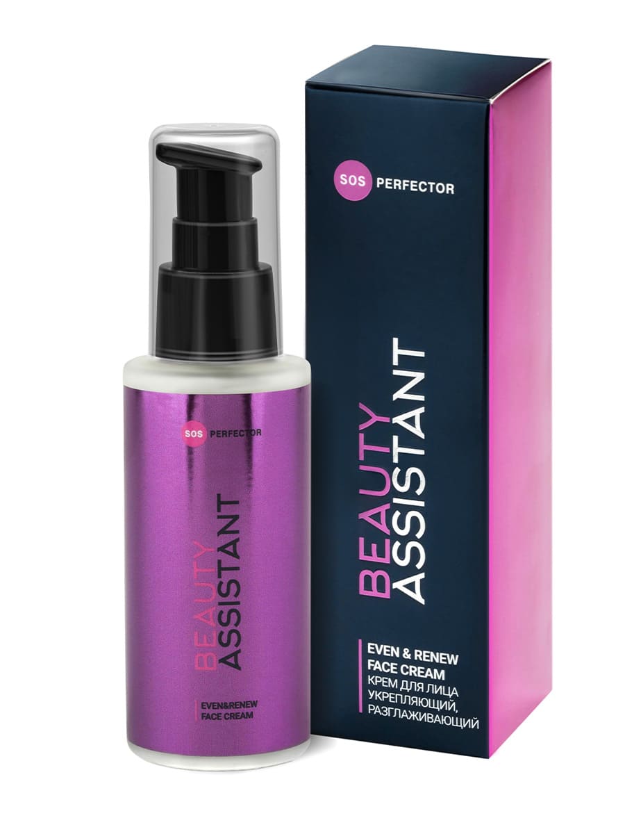 BEAUTY ASSISTANT Even&Renew Face Cream Крем для лица укрепляющий, разглаживающий
