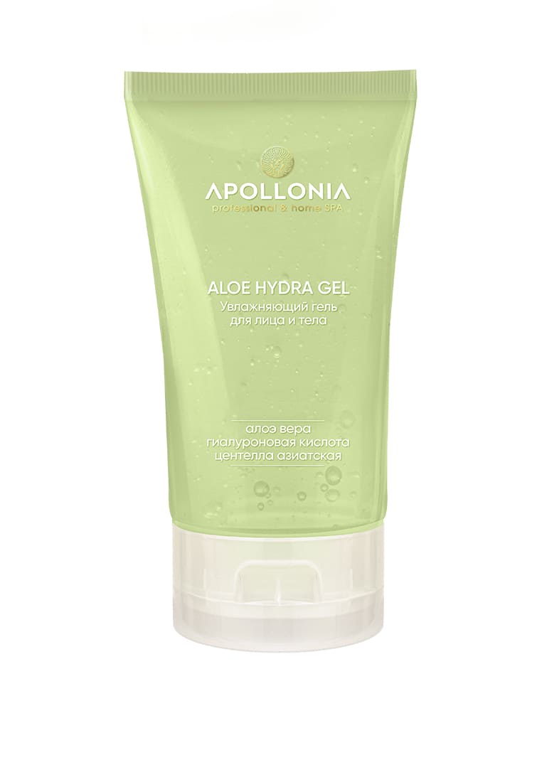 APOLLONIA ALOE HYDRA GEL Увлажняющий гель для лица и тела с алоэ 50ml